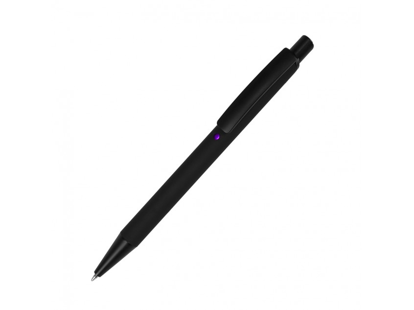 Ручка шариковая ENIGMA, металл, софт-покрытие, Черный