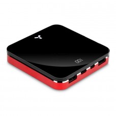 Внешний аккумулятор Accesstyle Carmine 8MP 8000 мАч, черный/красный, Красный