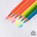 Набор цветных карандашей NEON, 6 цветов, бежевый