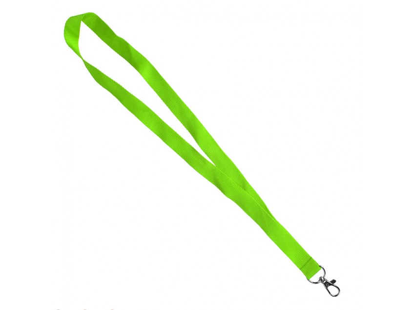 Ланъярд NECK, светло-зеленый, полиэстер, 2х50 см , Зеленый