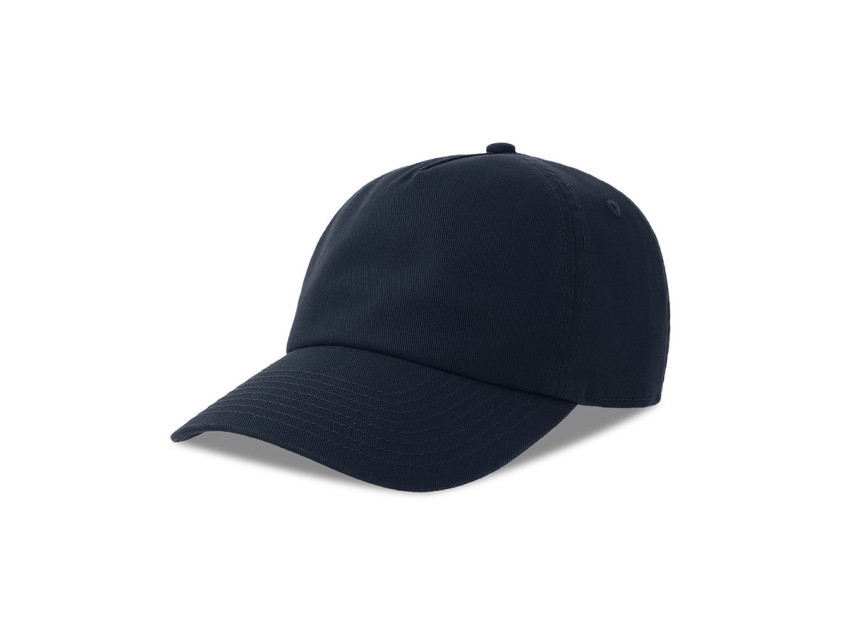 Бейсболка DAD HAT-S, 6 клиньев, металлическая застежка, темно-синий