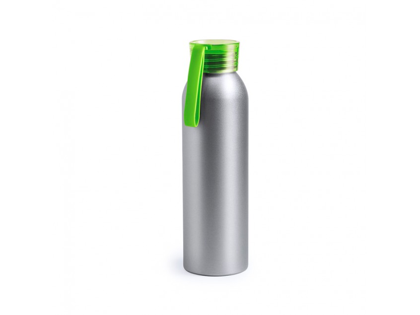 Бутылка для воды TUKEL, зеленый, 650 мл,  алюминий, резина, Зеленый