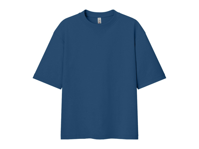 Футболка унисекс оверсайз LIBRA 220, Темно-синий