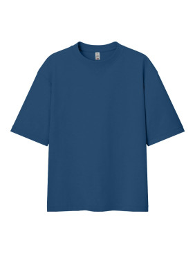 Футболка унисекс оверсайз LIBRA 220, Темно-синий