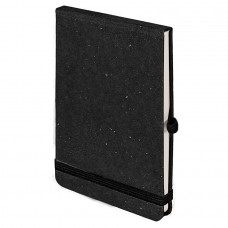 Блокнот MEMO PAD, размер 90х140 мм, черный, блок в клетку, Черный