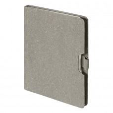 Блокнот MEMO PAD, размер 130*170 мм, серый, блок в клетку, Серый
