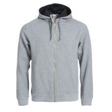 Толстовка мужская CLASSIC HOODY FULL ZIP 300, Серый