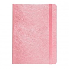 Ежедневник недатированный Boomer, А5,  светло-розовый, кремовый блок, без обреза, Розовый