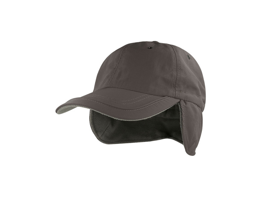 Бейсболка SNOW FLAP STOPPER-S, Темно-серый