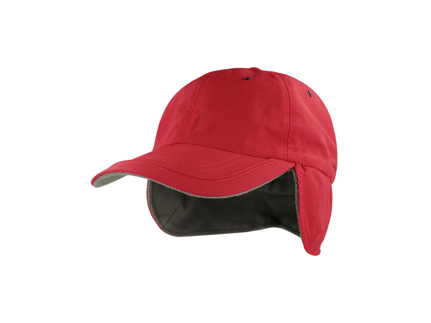Бейсболка SNOW FLAP STOPPER-S, Красный
