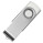 USB flash-карта DOT (16Гб), белый, серебристый