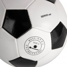 Мяч футбольный надувной PLAYER , белый, черный