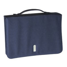 Папка А4 с бумажным блоком, Темно-синий