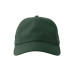Бейсболка DAD HAT-S, 6 клиньев, металлическая застежка, темно-зелёный