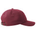 Бейсболка DAD HAT-S, 6 клиньев, металлическая застежка, бордовый