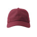 Бейсболка DAD HAT-S, 6 клиньев, металлическая застежка, бордовый