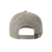 Бейсболка DAD HAT-S, 6 клиньев, металлическая застежка, серый