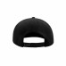 Бейсболка SNAP BACK, 6 клиньев, пластиковая застежка, Черный