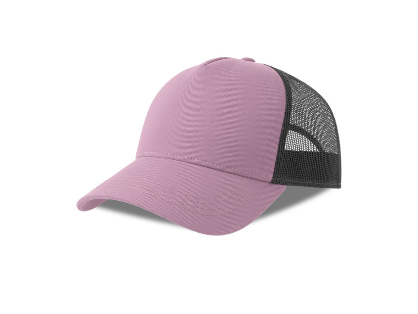 Бейсболка RAPPER COTTON-S, 5 клиньев, пластиковая застёжка, Сиреневый