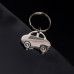 Брелок TITAN AUTO; 4,2 x 3 x 0,4 см; металл, серебристый