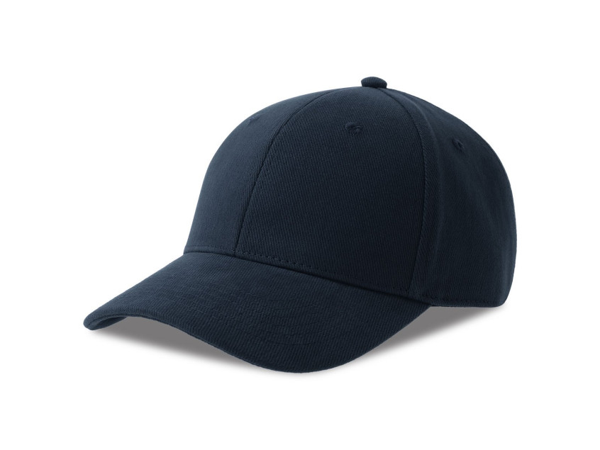 Бейсболка PILOT-S, 6 клиньев, металлическая застёжка, 355, Темно-синий