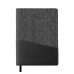 Ежедневник недатированный DENIM, серый, формат А5, блок в линейку, Серый