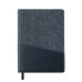 Ежедневник недатированный DENIM, синий, формат А5, блок в линейку, Синий
