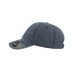 Бейсболка DIGG, 6 клиньев, металлическая застежка, Темно-синий