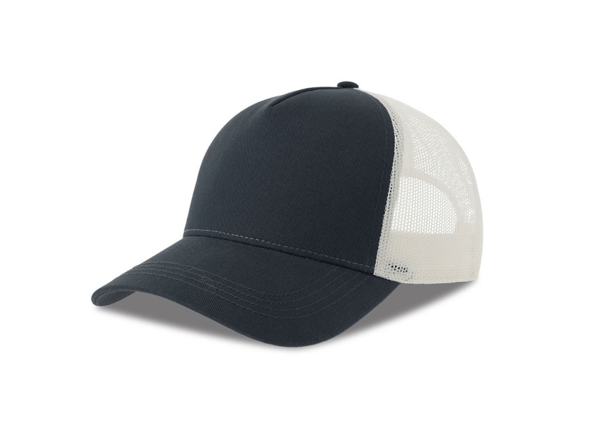 Бейсболка RAPPER COTTON-S, 5 клиньев, пластиковая застёжка, Темно-синий