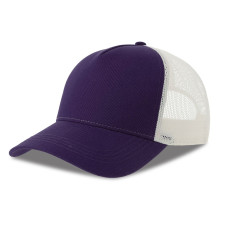 Бейсболка RAPPER COTTON-S, 5 клиньев, пластиковая застёжка, Фиолетовый