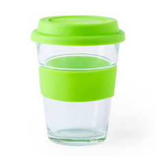 Стакан DURNOX с силиконовой крышкой, Зеленый