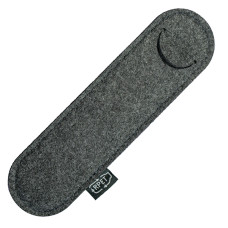 Футляр для одной ручки FELTY, RPET фетр, темно-серый Футляр для одной ручки FELTY, RPET фетр, темно-серый