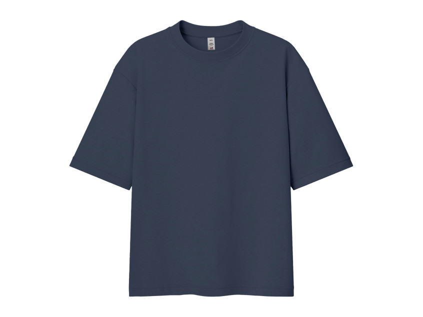 Футболка унисекс оверсайз LIBRA 220, Темно-синий