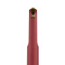 Ручка шариковая FARO, покрытие soft touch, бордовый, золотистый