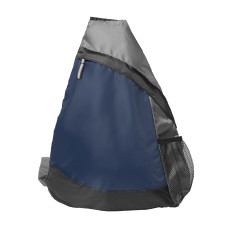 Рюкзак Pick, т.синий/серый/чёрный, 41 x 32 см, 100% полиэстер 210D, темно-синий