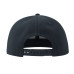 Бейсболка SNAP BACK-S, 6 клиньев, пластиковая застежка, темно-синий