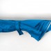 Зонт-трость SILVER, пластиковая ручка, полуавтомат, Синий