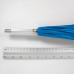 Зонт-трость SILVER, пластиковая ручка, полуавтомат, Синий