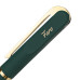 Ручка шариковая FARO, покрытие soft touch, Зеленый