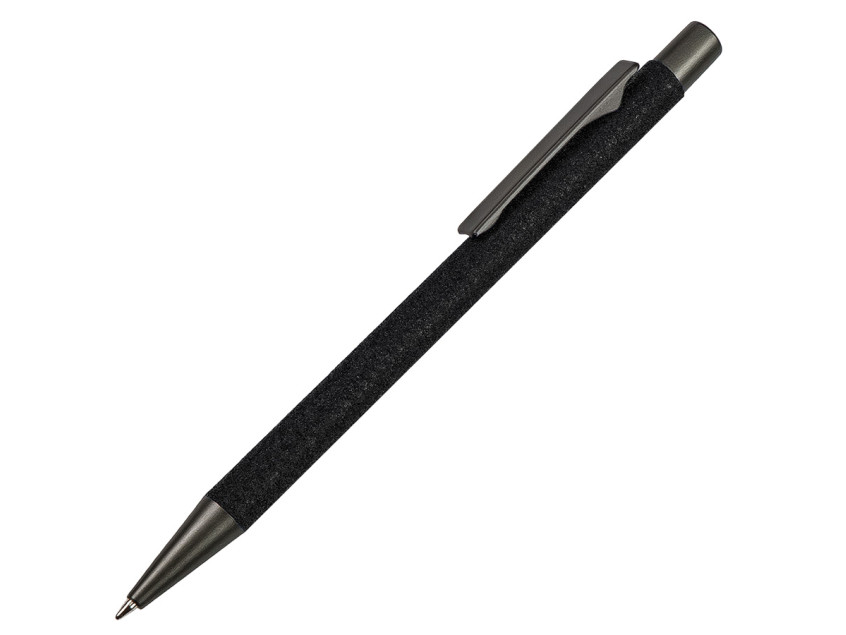 Ручка шариковая FACTOR FOLIO, черный, серебристый