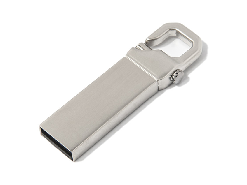 USB flash-карта CARABINE (8Гб), серебристый