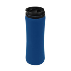 Набор подарочный OFFICEKIT: термос, ежедневник, ручка,  стружка, коробка, синий, Синий