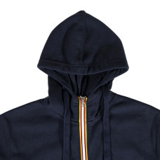 Толстовка худи на молнии с начесом LAS VEGAS MAN 280, Серый меланж