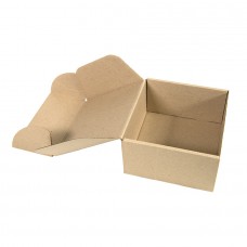 Коробка подарочная mini BOX,, коричневый