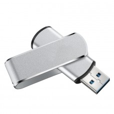 USB flash-карта SWING METAL, 64Гб, алюминий, USB 3.0, серебристый