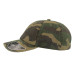 Бейсболка DAD HAT, 6 клиньев,  металлическая застежка, Камуфляж