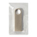USB flash-карта SMART (16Гб), серебристая, 3,9х1,2х0,4 см, металл, серебристый