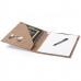 Папка BLOGUER A4 с бумажным блоком и ручкой, рециклированый картон, бежевый
