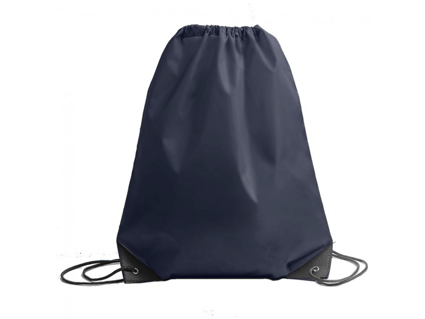 Рюкзак мешок с укреплёнными уголками BY DAY, темно-синий, 35*41 см, полиэстер 210D, Тёмно-синий