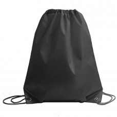 Рюкзак мешок с укреплёнными уголками BY DAY, черный, 35*41 см, полиэстер 210D, Черный